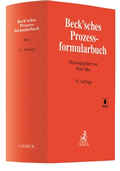 Cover: Beck'sches Prozessformularbuch - C.H.BECK