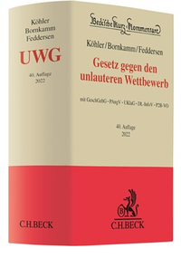 Abbildung von: Gesetz gegen den unlauteren Wettbewerb: UWG - C.H.BECK