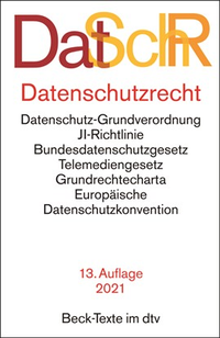 Enlarge image Cover: Datenschutzrecht: DatSchR - dtv