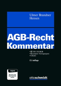 Abbildung von: AGB-Recht - Otto Schmidt Verlag