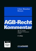 Cover: AGB-Recht - Otto Schmidt Verlag