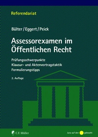 Abbildung von: Assessorexamen im Öffentlichen Recht - C.F. Müller