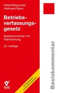 Cover: Betriebsverfassungsgesetz: BetrVG - Bund-Verlag