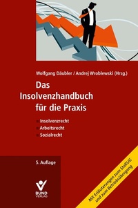 Abbildung von: Das Insolvenzhandbuch für die Praxis - Bund-Verlag