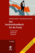 Cover: Das Insolvenzhandbuch f&uuml;r die Praxis - Bund-Verlag