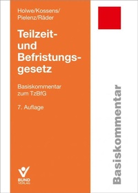 Abbildung von: Teilzeit- und Befristungsgesetz - Bund-Verlag
