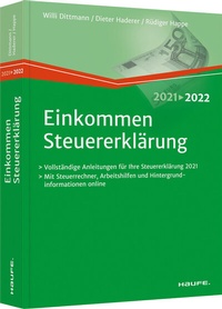 Abbildung von: Einkommensteuererklärung 2021/2022 - Haufe-Lexware