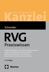 Bild: RVG Praxiswissen - Nomos