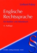 Cover: Englische Rechtssprache - Manz