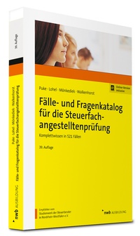 Abbildung von: Fälle- und Fragenkatalog für die Steuerfachangestelltenprüfung - NWB