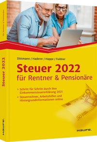 Abbildung von: Steuer 2022 für Rentner und Pensionäre - Haufe-Lexware