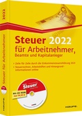 Cover: Steuer 2022 f&uuml;r Arbeitnehmer, Beamte und Kapitalanleger - Haufe-Lexware