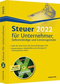 Abbildung von: Steuer 2022 für Unternehmer, Selbstständige und Existenzgründer - Haufe-Lexware
