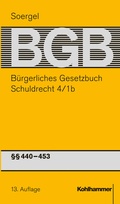Cover: B&uuml;rgerliches Gesetzbuch mit Einf&uuml;hrungsgesetz und Nebengesetzen (BGB) - Band 6/1b - Kohlhammer
