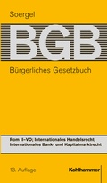 Cover: B&uuml;rgerliches Gesetzbuch mit Einf&uuml;hrungsgesetz und Nebengesetzen (BGB) - Band 27/1 - Kohlhammer