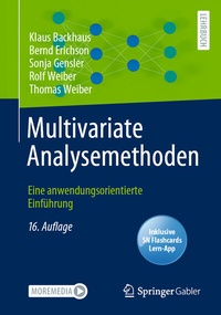 Bild vergrößern Bild: Multivariate Analysemethoden - Springer Gabler