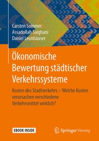 Abbildung von: Ökonomische Bewertung städtischer Verkehrssysteme - Springer Vieweg