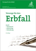 Cover: Vorsorge f&uuml;r den Erbfall - C.H.BECK