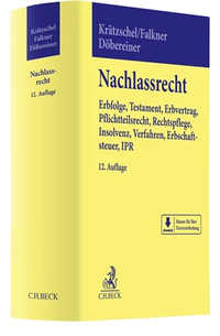 Abbildung von: Nachlassrecht - C.H.BECK