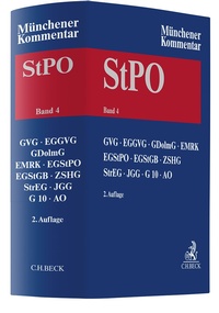 Abbildung von: Münchener Kommentar zur Strafprozessordnung: StPO - Band 4 - C.H.BECK