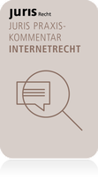 Cover: juris PraxisKommentar Internetrecht - Juris