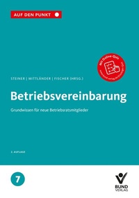 Abbildung von: Betriebsvereinbarung - Bund-Verlag