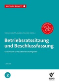 Cover: Betriebsratssitzung und Beschlussfassung - Bund-Verlag