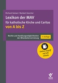Abbildung von: Lexikon der MAV für katholische Kirche und Caritas von A bis Z - Bund-Verlag