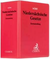 Cover of  Niedersächsische Gesetze - Grundwerk ohne Fortsetzungsbezug - C.H.BECK