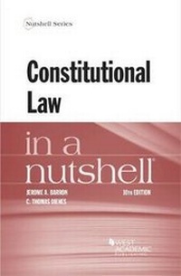 Abbildung von: Constitutional Law in a Nutshell - West Academic Press