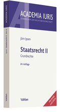 Cover: Staatsrecht II - Vahlen