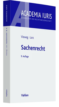 Bild: Sachenrecht - Vahlen