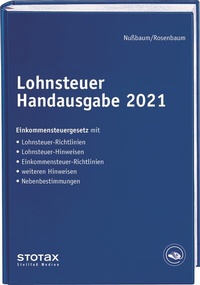 Abbildung von: Lohnsteuer Handausgabe 2021 - Stollfuß