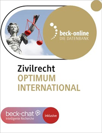 Abbildung von: beck-online. Zivilrecht Optimum International - C.H.BECK