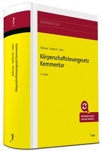 Abbildung von: Körperschaftsteuergesetz: KStG Kommentar - NWB
