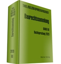 Abbildung von: Baurechtssammlung - Band 88 - Werner