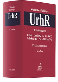 Abbildung von: Praxiskommentar Urheberrecht: UrhR - C.H.BECK