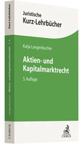 Abbildung von: Aktien- und Kapitalmarktrecht - C.H.BECK