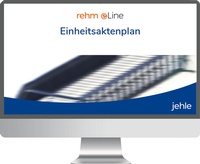 Abbildung von: Einheitsaktenplan online - Jehle