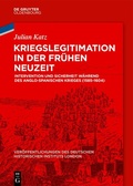 Cover: Kriegslegitimation in der Fr&uuml;hen Neuzeit - De Gruyter Oldenbourg