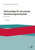 Cover: Tarifvertr&auml;ge f&uuml;r die private Versicherungswirtschaft - VVW Verlag Versicherungswirtschaft