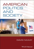 Cover: American Politics and Society - Wiley-Blackwell