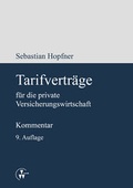 Cover: Tarifvertr&auml;ge f&uuml;r die private Versicherungswirtschaft - VVW Verlag Versicherungswirtschaft