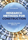 Cover: Research Methods for Construction - Wiley-Blackwell