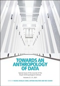 Cover: Towards an Anthropology of Data - Wiley-Blackwell