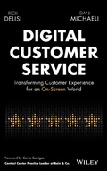 Cover: Digital Customer Service: Transforming Customer Experience for an On-Screen World - Wiley