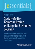 Cover: Social-Media-Kommunikation entlang der Customer Journey - Springer Gabler