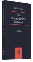 Cover: Das zivilrichterliche Dezernat - C.H.BECK