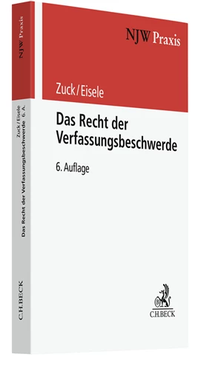 Enlarge image Cover: Das Recht der Verfassungsbeschwerde - C.H.BECK