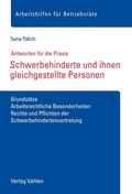 Cover: Schwerbehinderte und ihnen gleichgestellte Personen - Vahlen
